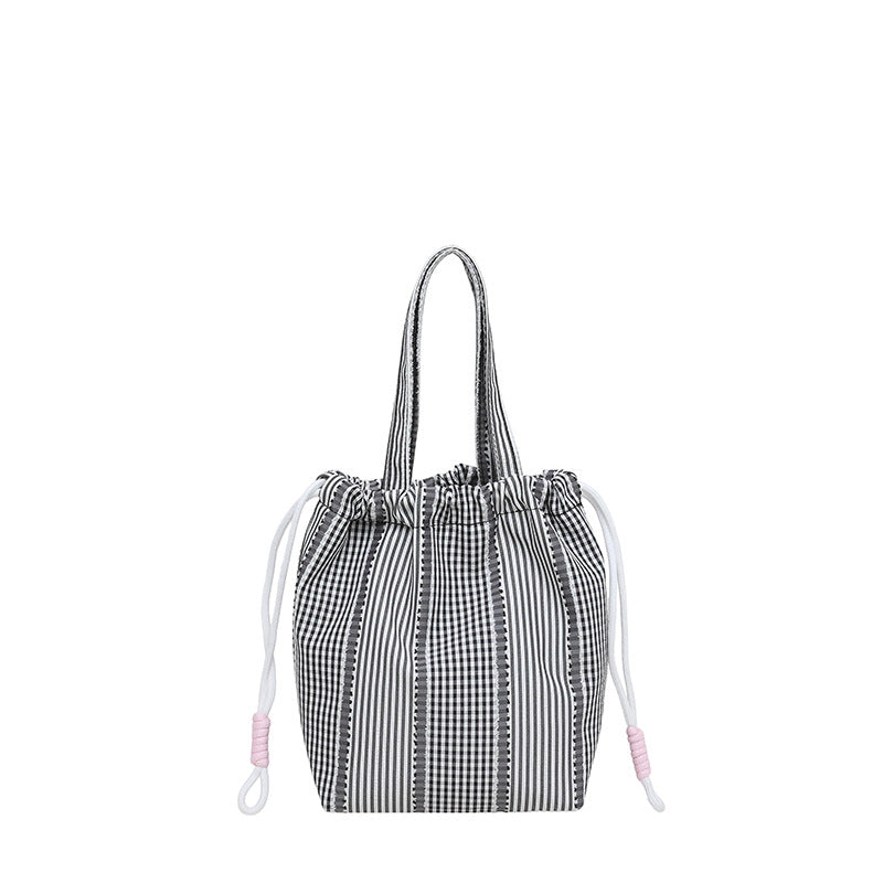 WoDrawstring Utility Tote Bag Brehn