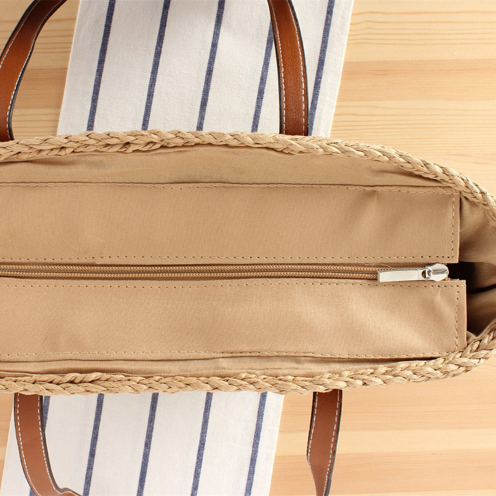 Handtasche mit Geflochtenem Design Brehn