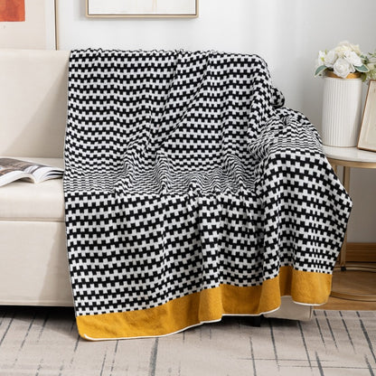 Gemütliche Strickdecke