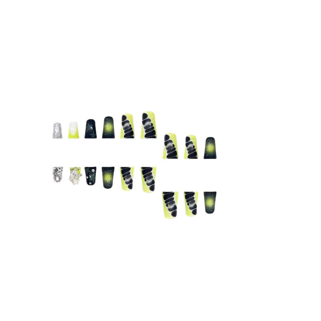 Künstlerische Nagelkunst Dekor Brehn