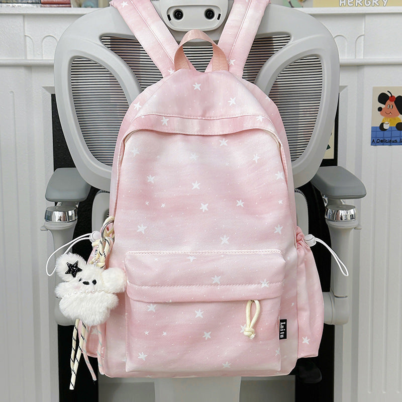 Adorable Stern-Muster Schule Rucksack