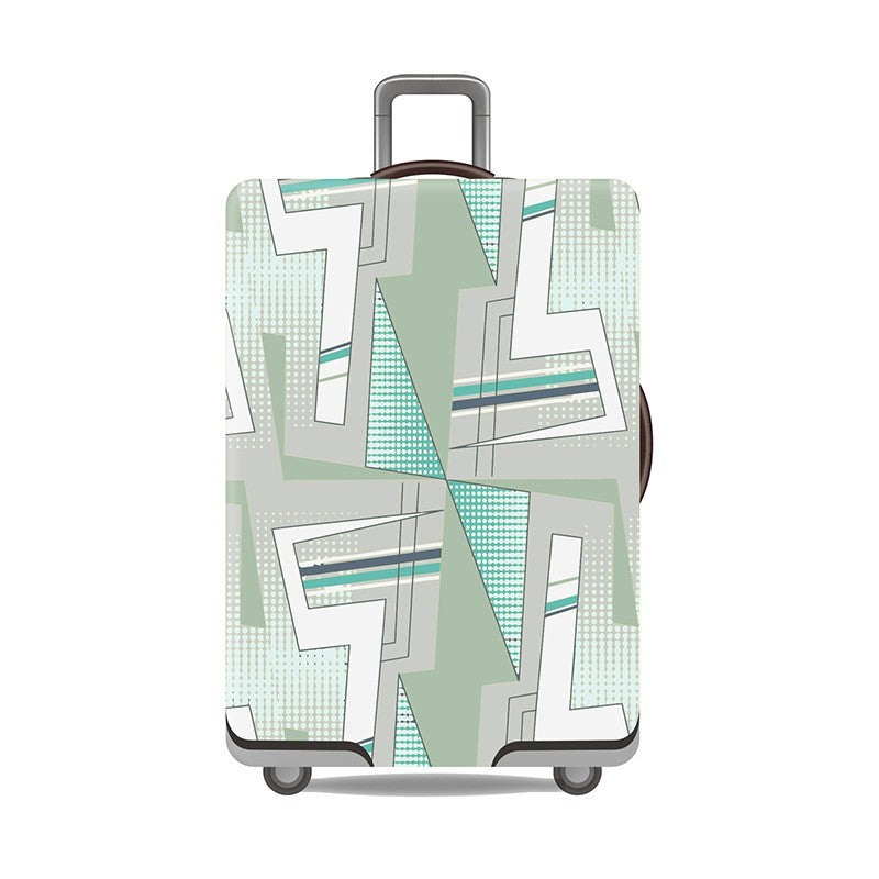 Damen Hartschalenreisekoffer mit modernem geometrischen Design Brehn