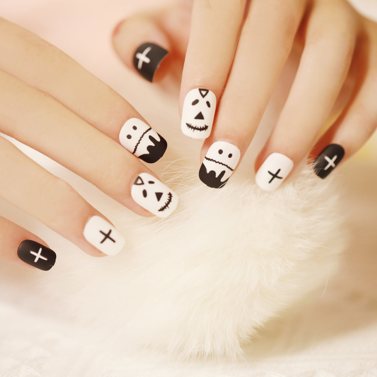 Kreative Halloween Nagelkunst Brehn