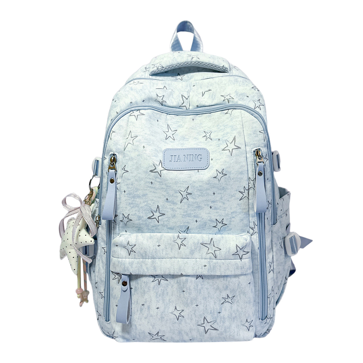 Stylischer Star-Emblazoned Alltagsrucksack Brehn