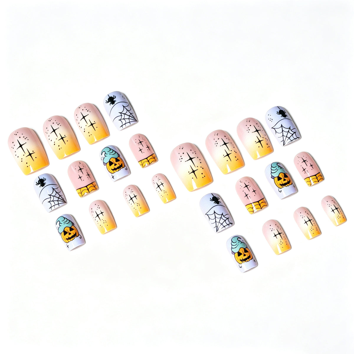 Halloween-Themed Künstlerischer Nagelkunst Kit