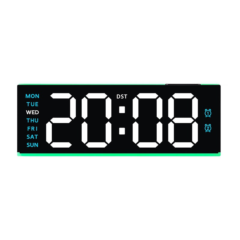 Digitaler Tischwecker mit Großem Led-Display und Dualer Alarmfunktion Brehn