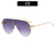 Hochleistungs-Übergroße Aviator-Sonnenbrille
