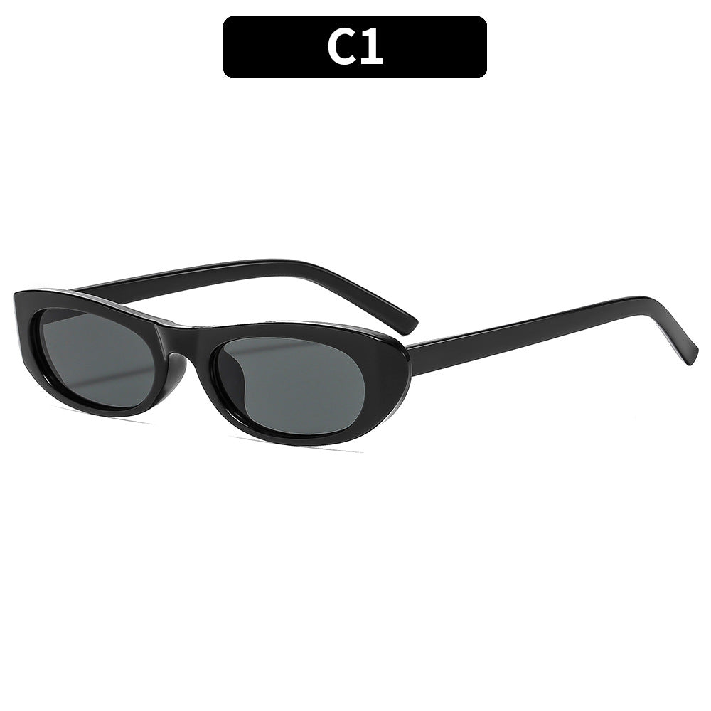 Futuristische Architektur Schild Sonnenbrille