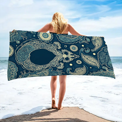 Luxuriöses Übergroßes Strandtuch Brehn