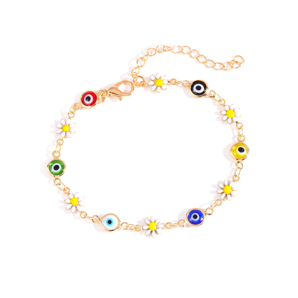 Charmante Daisy und böse Augen Armband Brehn