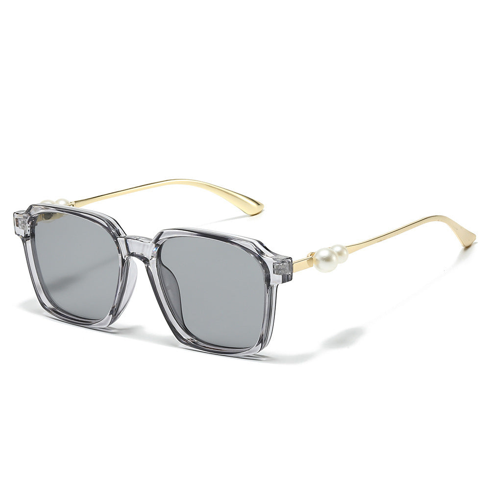 Chice quadratische Sonnenbrille mit Perlenakzenten Brehn