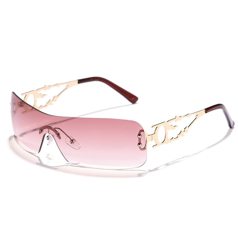 Damen modische Sportsonnenbrille mit innovativem Design und UV-Schutz Brehn