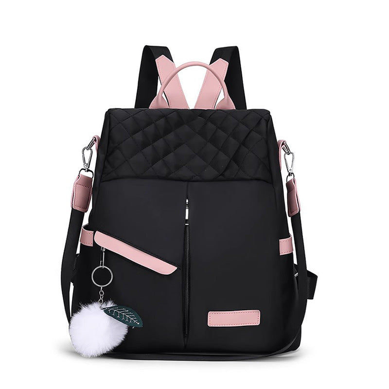 Strukturierter gesteppter Rucksack Brehn