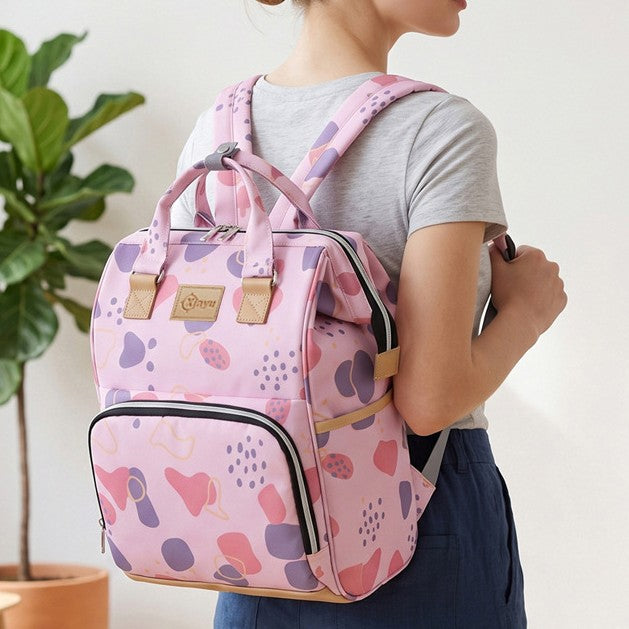 Stylische Mehrfach-Taschen Wickelrucksack Brehn