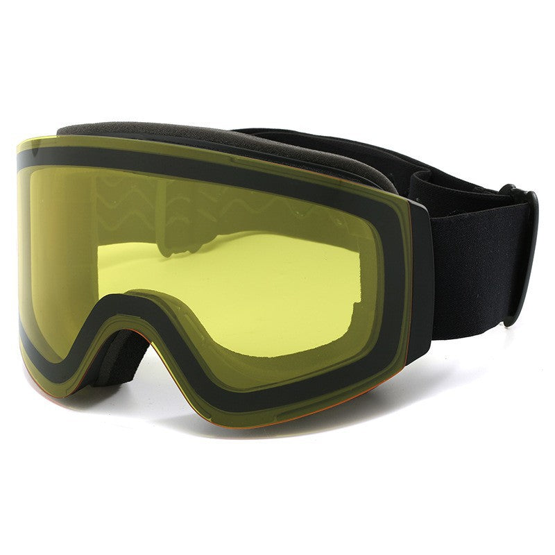 Damen Skibrille mit seitlichem Blendschutz und antifog-Beschichtung Brehn