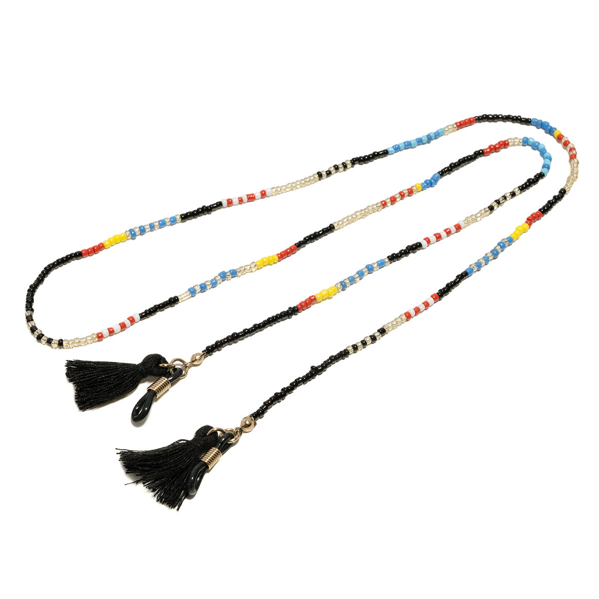 Perlen Brillen Kette mit Quasten Brehn