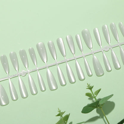 Professionelle klare Press-On-Nageltipps Brehn