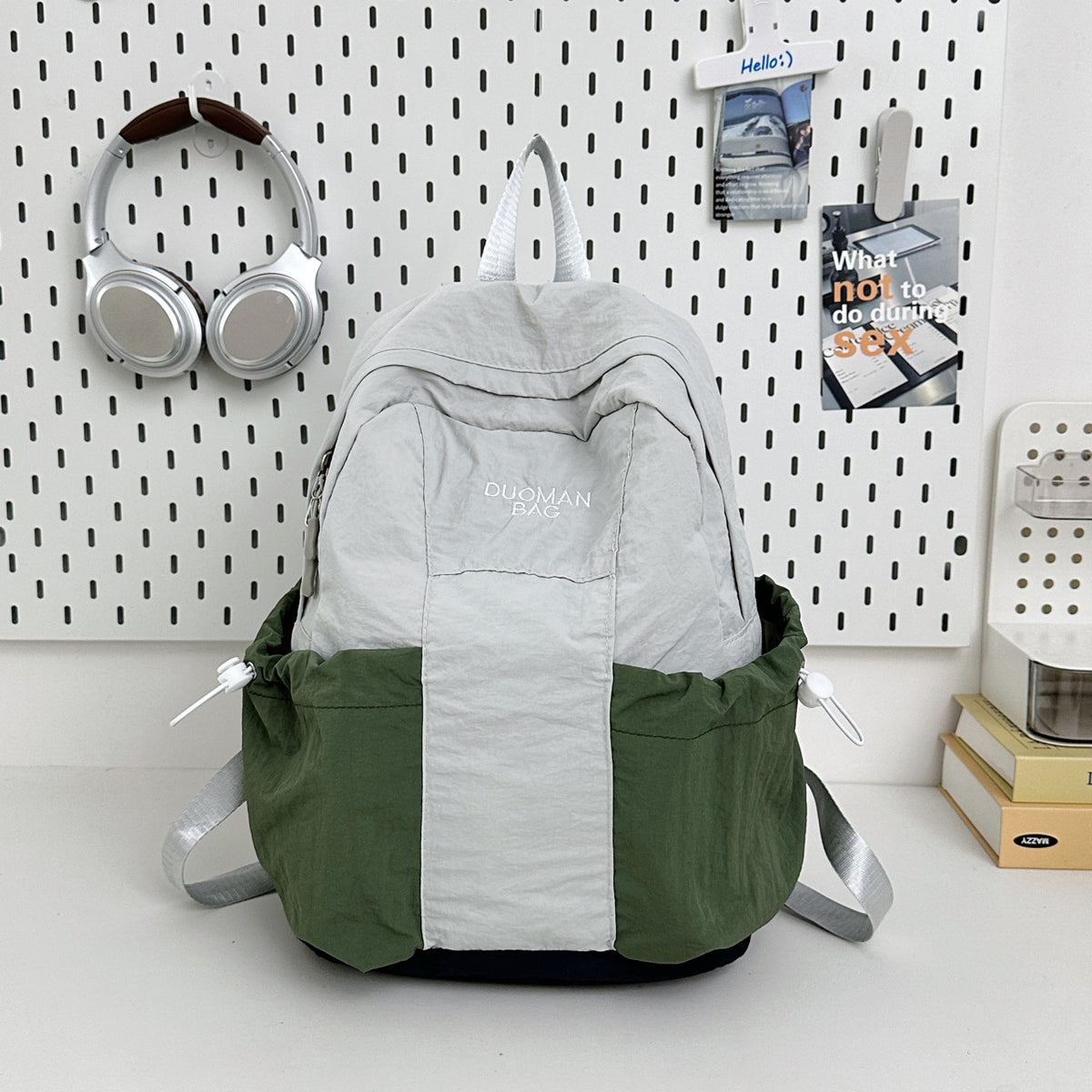 Lässiger Canvas-Rucksack Brehn