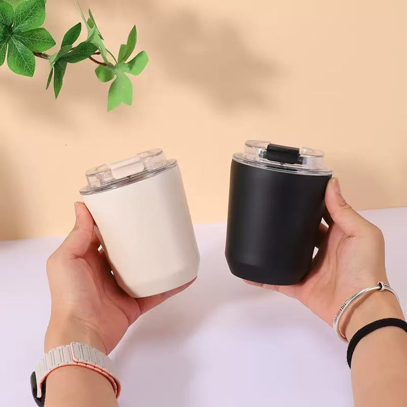 Damen Isolierte Kaffeetasse mit praktischem Drehverschluss Brehn