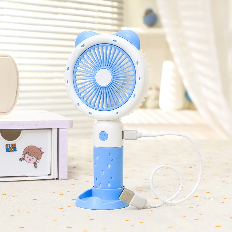 Damen Tragbarer Handventilator mit süßem Tierdesign Brehn
