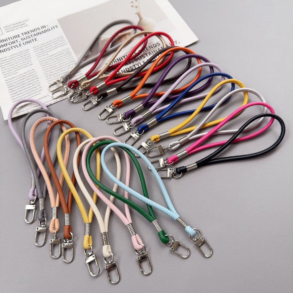 Flexibler Silikon-Handyband Brehn
