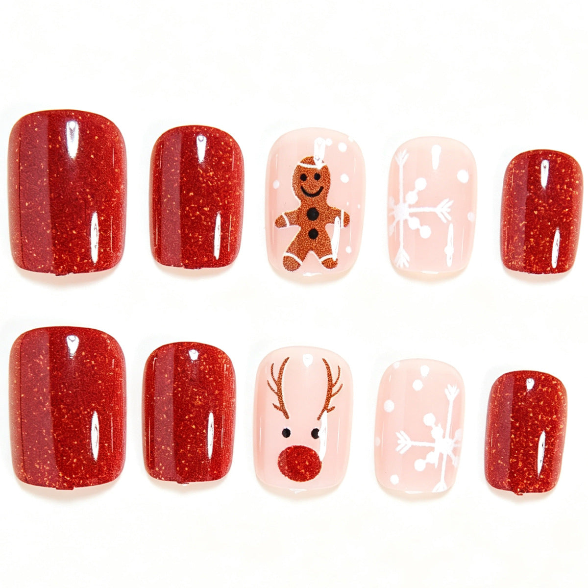 Festliches Themen-Presse-Nagelkunst-Set Brehn