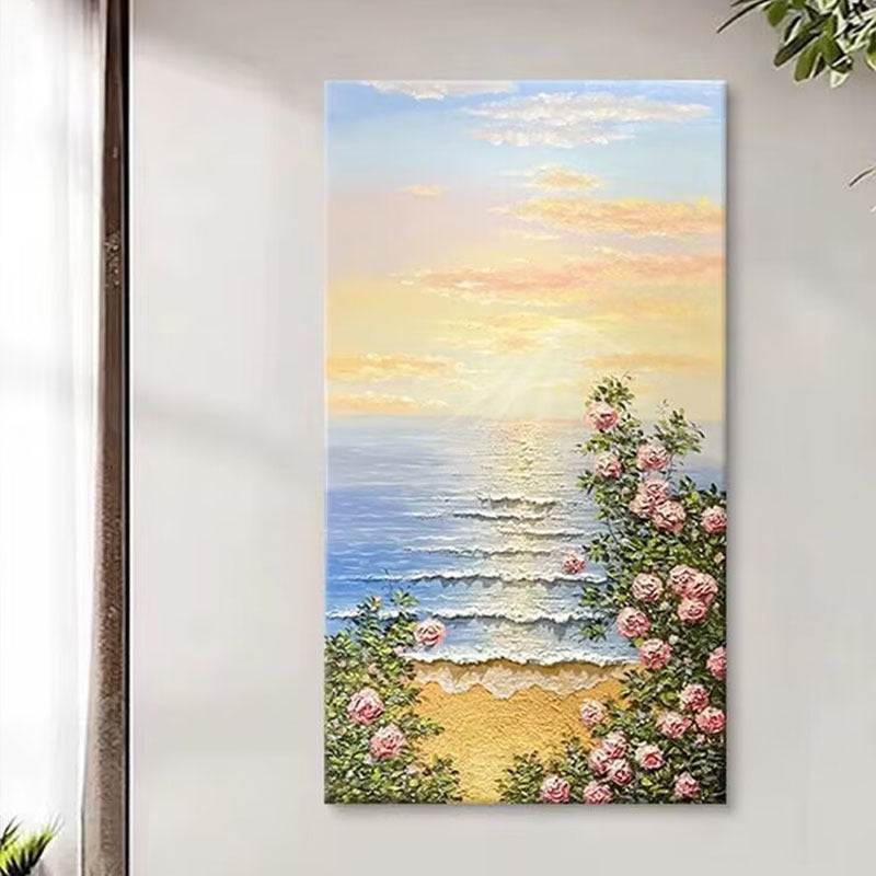 Szenerische Küstenlandschaft Leinwandkunstwerk