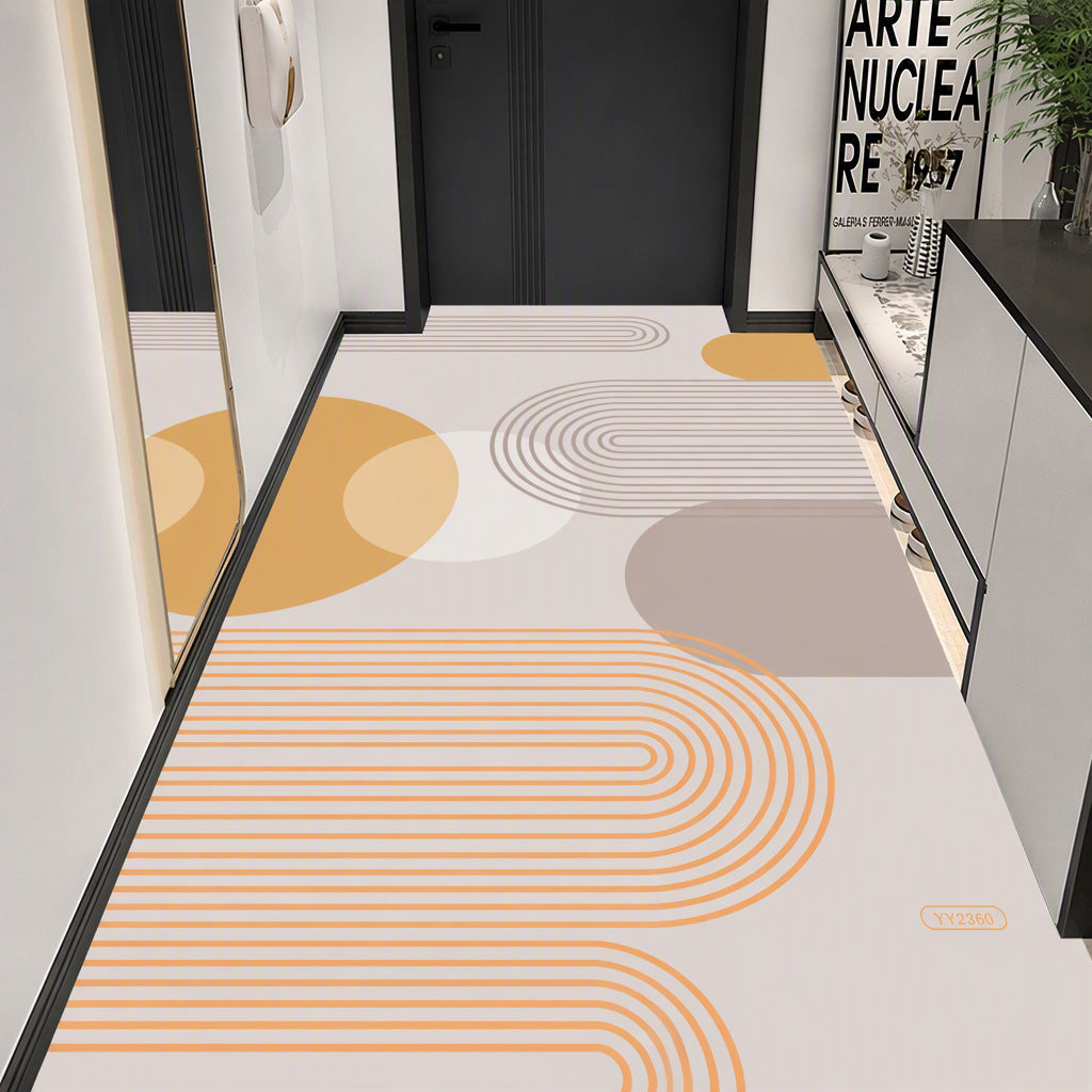 Geometrisch gemusterter Indoor-Teppich Brehn
