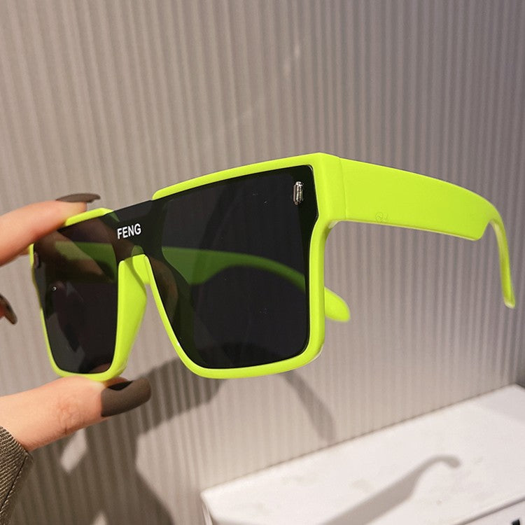 Damen modische quadratische Sonnenbrille mit robustem Rahmen und hohem Tragekomfort Brehn