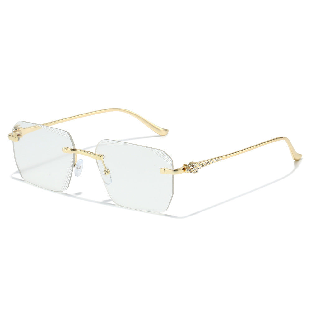 Modetrend Geometrische Schild Sonnenbrille Brehn