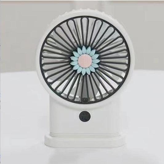 Damen tragbarer Ventilator mit kreativem Blumenmotiv Brehn
