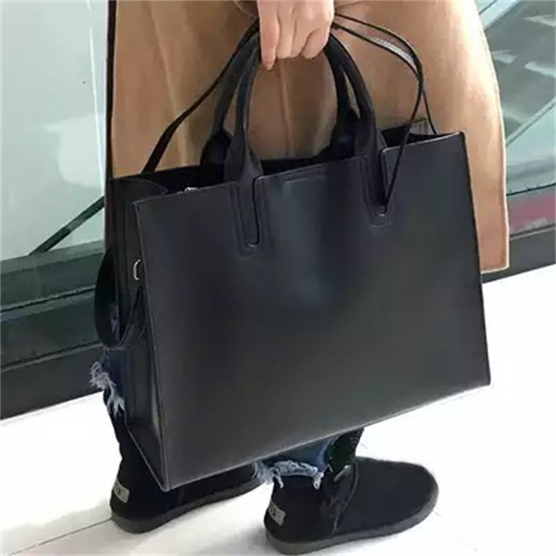 Elegante Tragetasche mit Praktischen Innentaschen Brehn