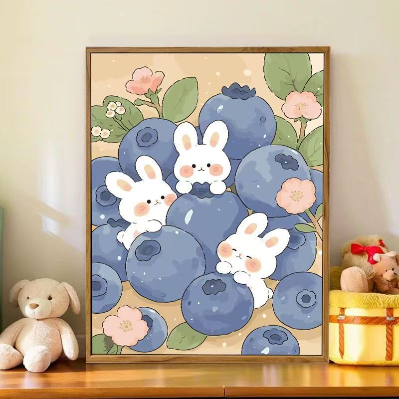 Verspielt Bunny-Thema Wandkunst Brehn