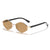 Damen modische Sonnenbrille im eleganten Octagon-Design Brehn