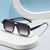 Damen modische Sonnenbrille im modernen achtkantigen Design Brehn