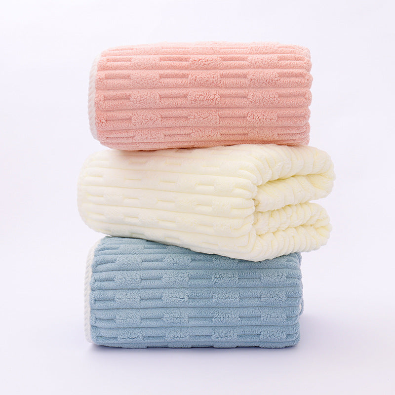 Damen Elegantes Frottee Handtuch mit modernen Mustern Brehn