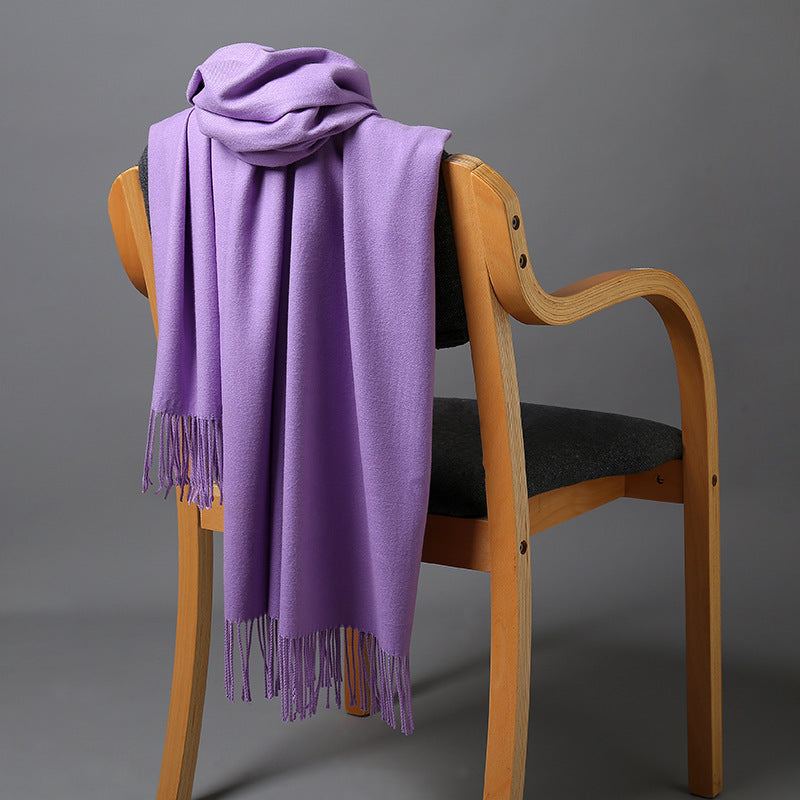 Luxuriöse Cashmere-Mischung Wurfdecke