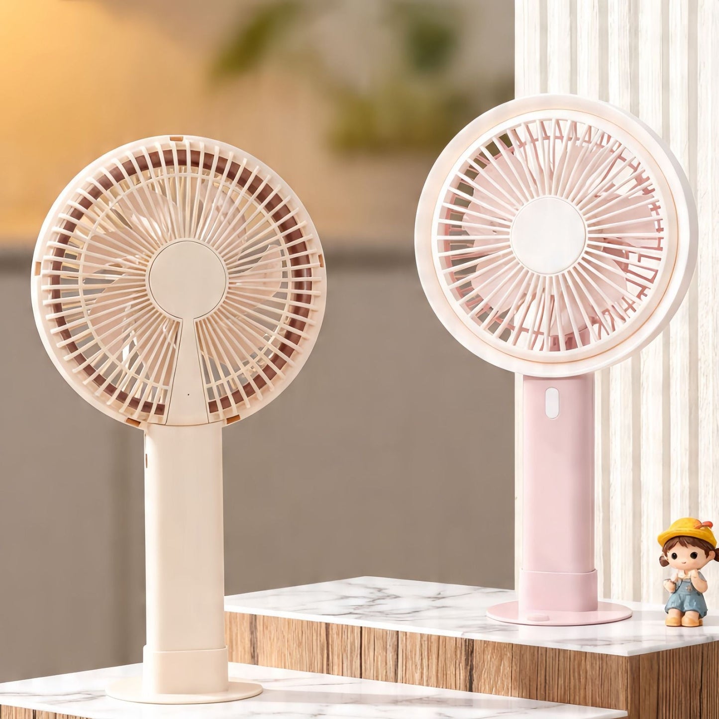 Damen Tragbarer Tischventilator mit Eleganter Steuerung Brehn