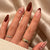 Elegante Glänzende Nagelspitzen Set Brehn