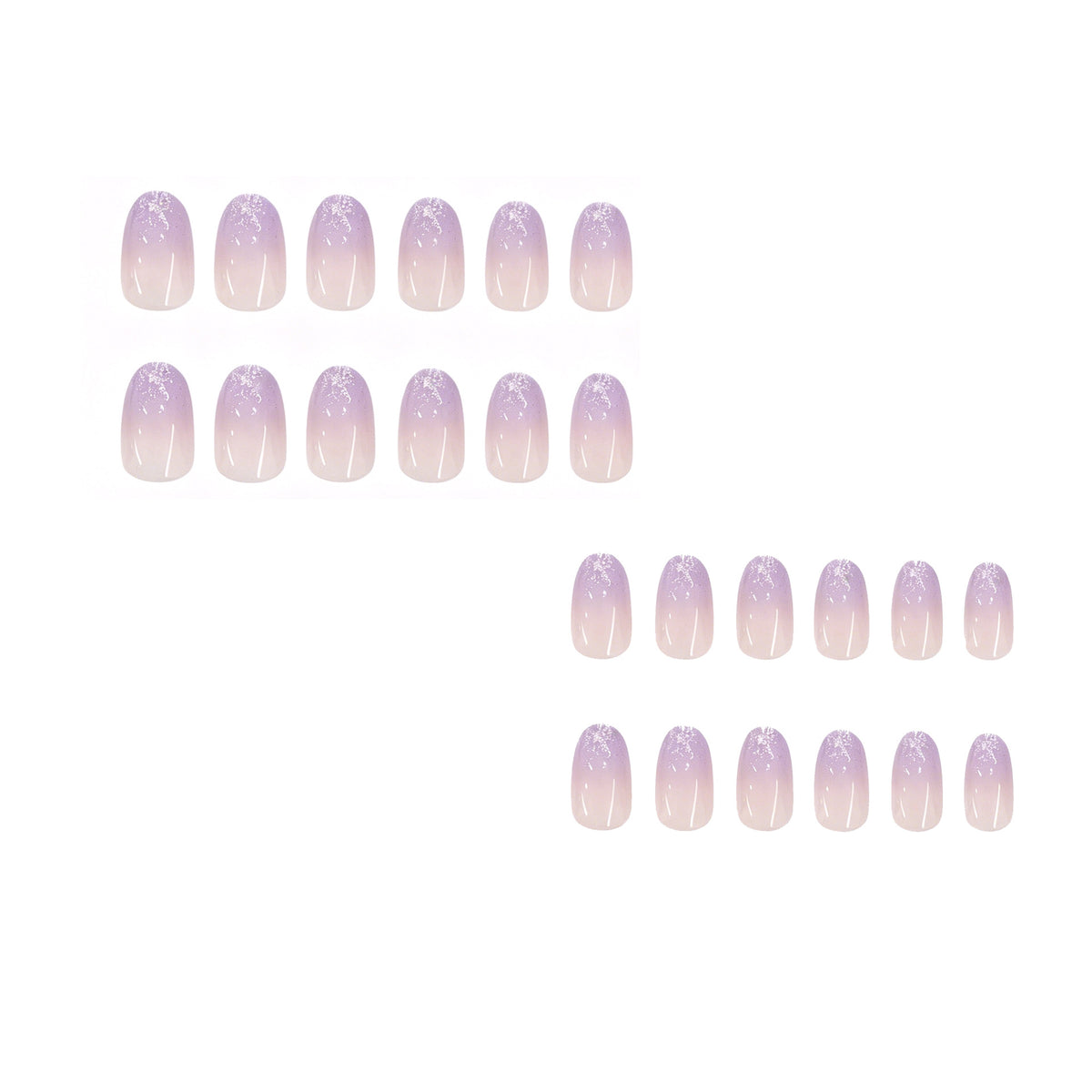 Glänzende Verlaufs-Gel-Nagelverstärkungen Brehn