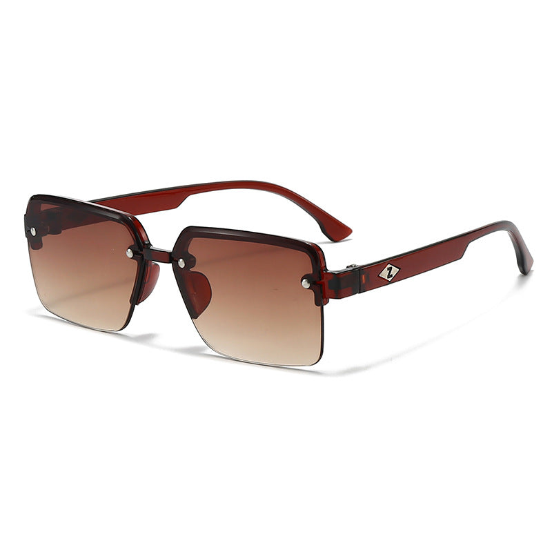 Damen modische quadratische Sonnenbrille mit polarisierendem Gläsern Brehn