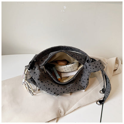 Trendige Canvas-Tasche