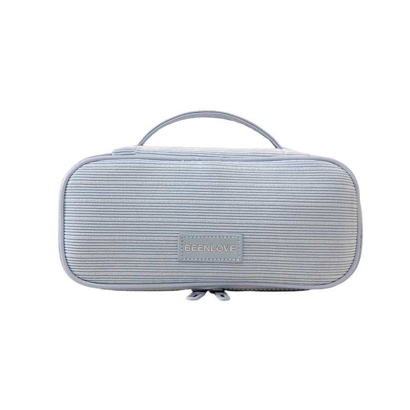 Strukturierte Reise-Make-up-Tasche Brehn
