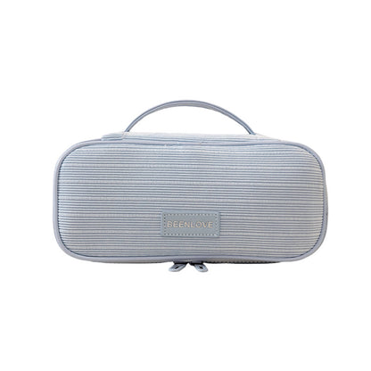 Strukturierte Reise-Make-up-Tasche Brehn