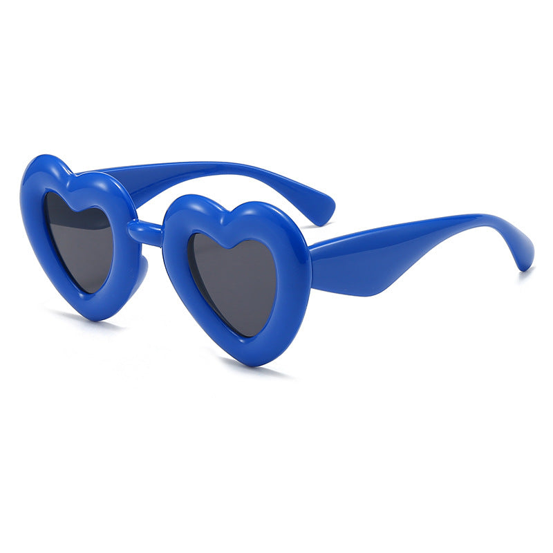 Damen modische Sonnenbrille im herzförmigen Design Brehn