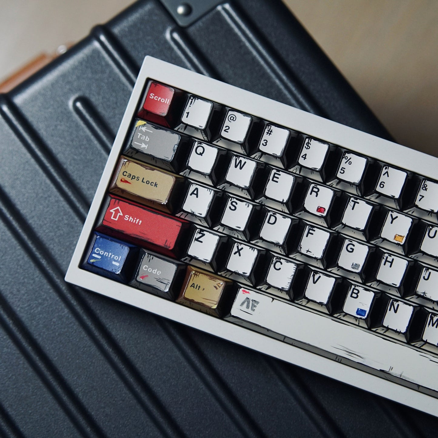 Retro-Themen Benutzerdefinierte Mechanische Tastatur Brehn