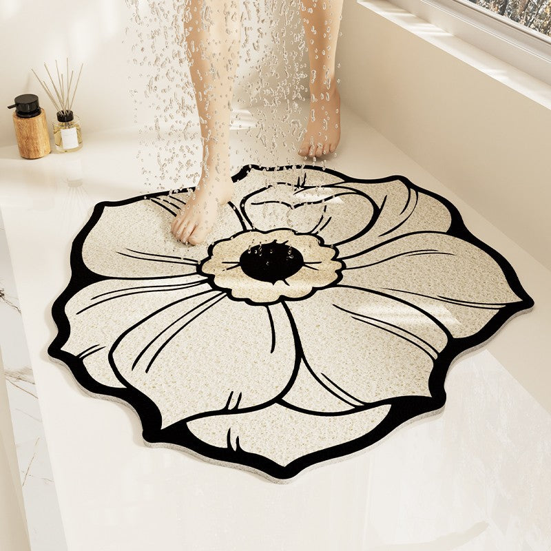 Florales Design Badematten Brehn
