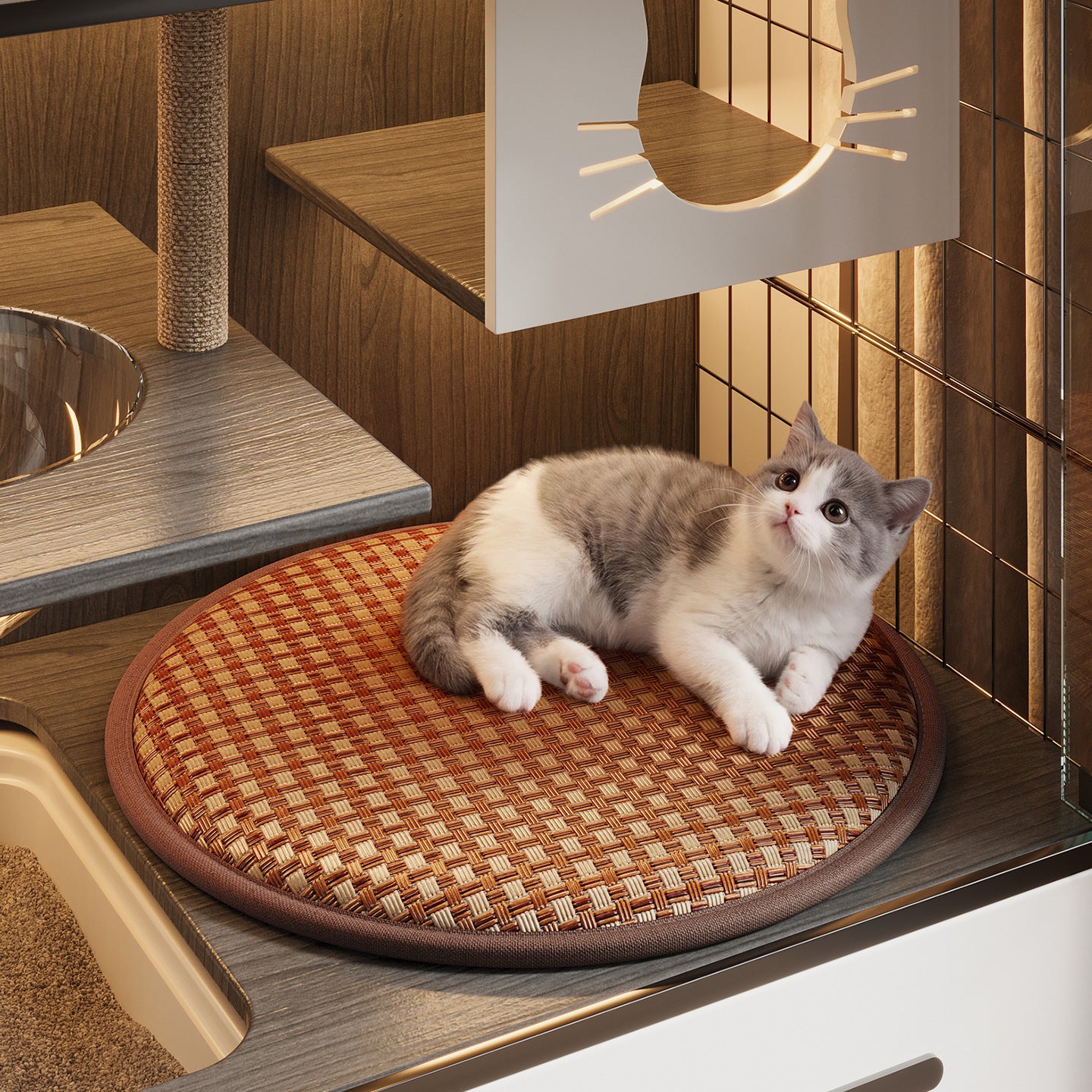 Gemütliche Katzenkomfortmatte Brehn 1786979464