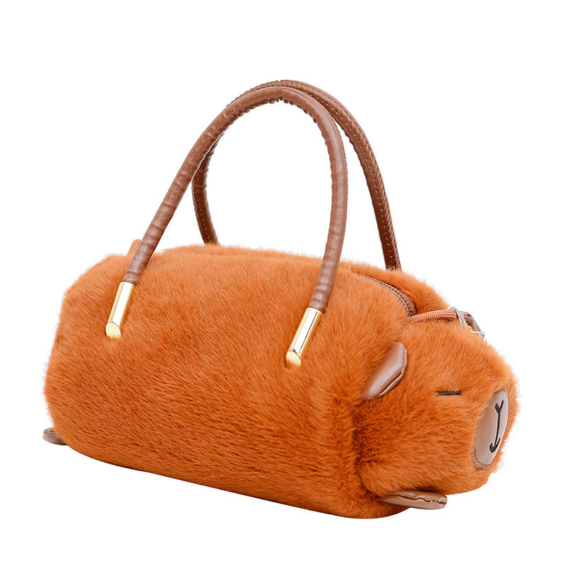Plüsch Handtasche mit Tierischem Design Brehn