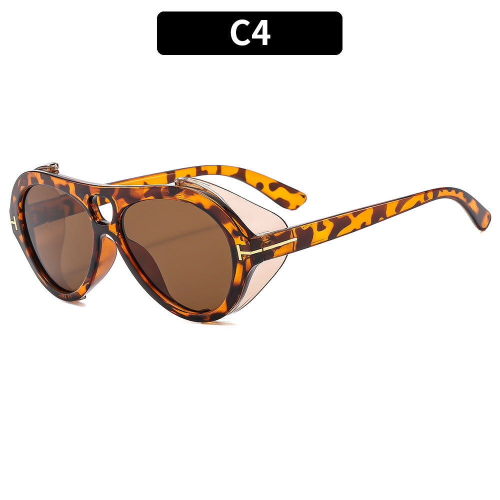 Klassischer Stil Stylische Retro-inspirierte Schild Sonnenbrille
